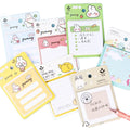 Wholesale Papeleria Kawaii Sticky Notes Students Cute Message Stickers Memo Pads Stationery