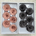 M1013  a Grade High Quality  Real Natural Eternal Forever Immortal Flower Rose Head DIY Preserved Roses