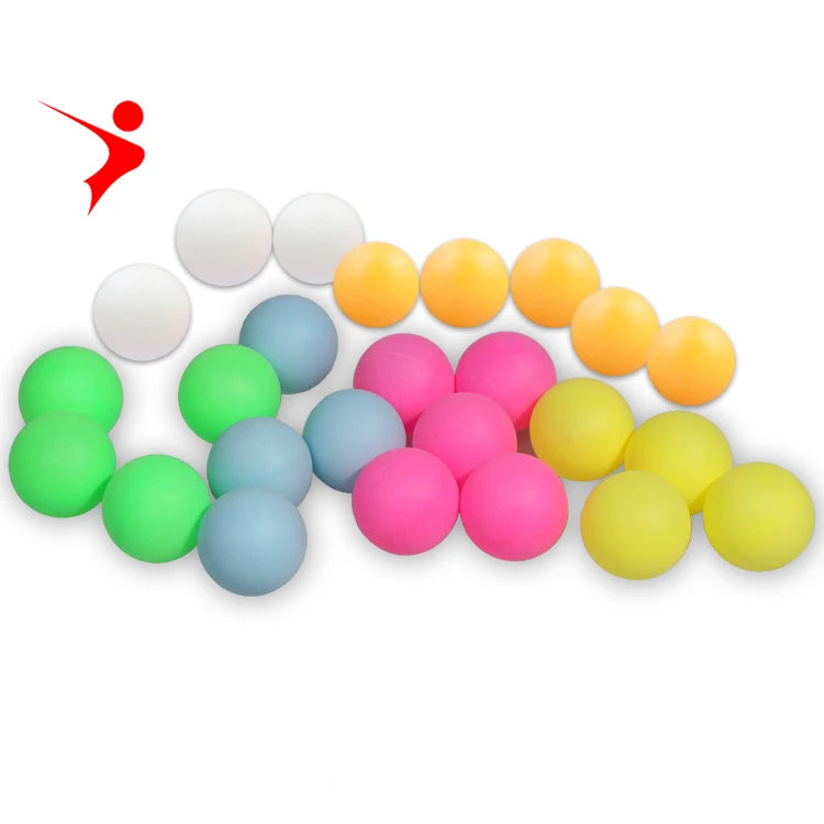 China Manufacture Cheap Table Tennis Ball 40 mm pp Plastic Ping Pong Balls Blue Yellow Red Green Table Tennis Ball MegaBDM