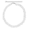 SC 2022 Women Summer Beach Choker Necklace Hawaiian Clam Chip Surfer Necklace White Puka Shell Necklace for Women