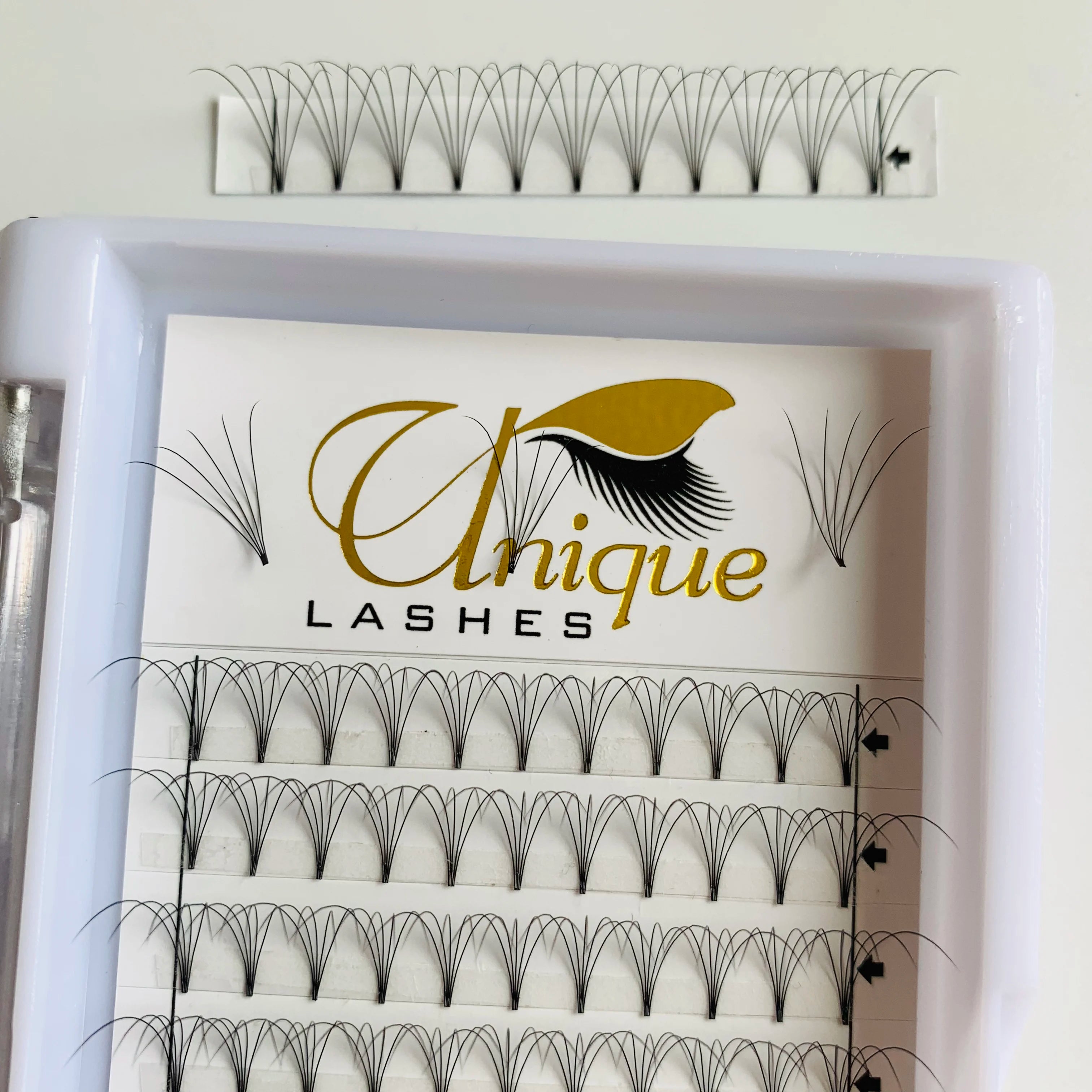 Premium Black Super Soft Premade Fans Eyelashes Extensions C D Curl 4D 5D 6D 10D