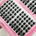 Eyelash Cluster Extensions Mix Curl Diy Eyelash Extention Natural Cluster Lashes Individual Segmented Lashes Kits