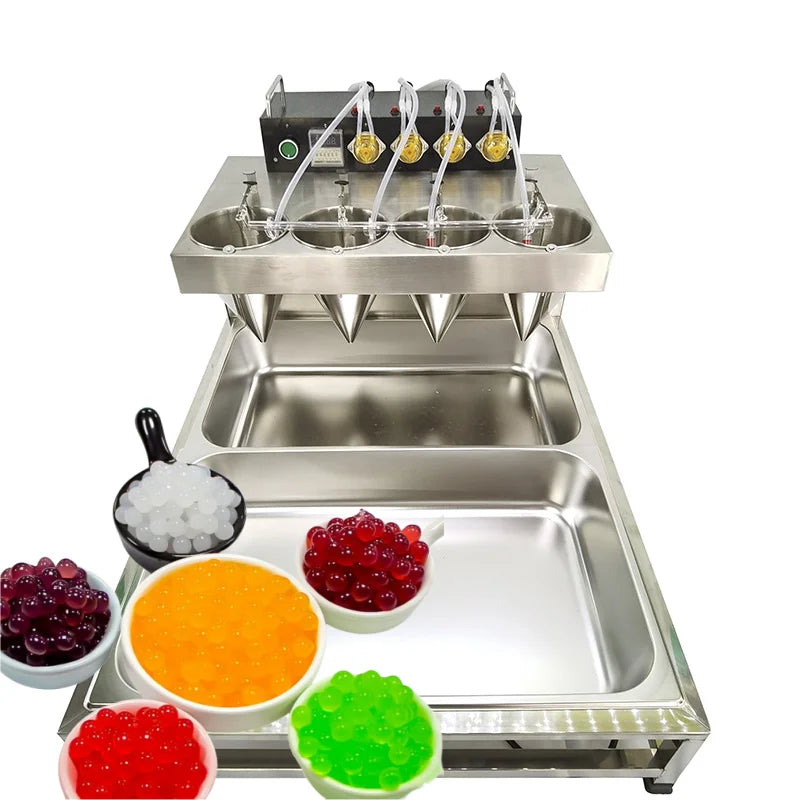 Popping Boba Bubble Tea Making Machine Small Jelly Ball Bubble Tea Making Machine