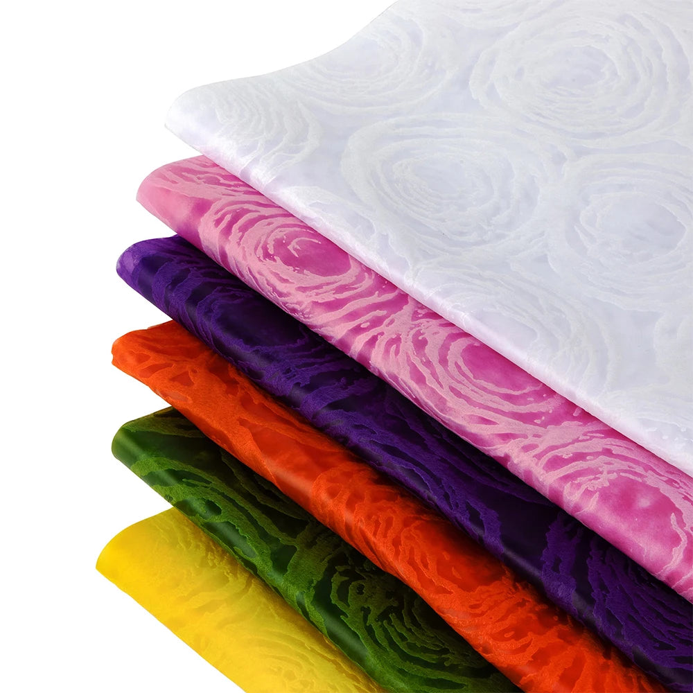 INUNION Wholesale Christmas Wrapping Flower Paper No-woven Colored Tissue Paper