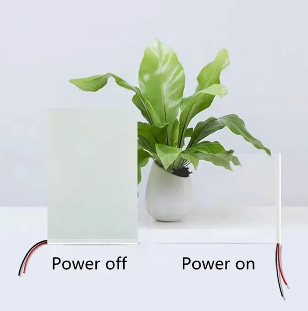 WINCENT OEM PDLC Self-adhesive Smart Film Glass Modern Privacy Protection UV Cut for Living Room Kitchen Home Hotel Use Roll