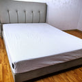 Grounding Sheet Queen Earthing Sheet Grounding Bed Sheet With Cord 95% Cotton and 5% Soft Silver Thread for Healing Sleep