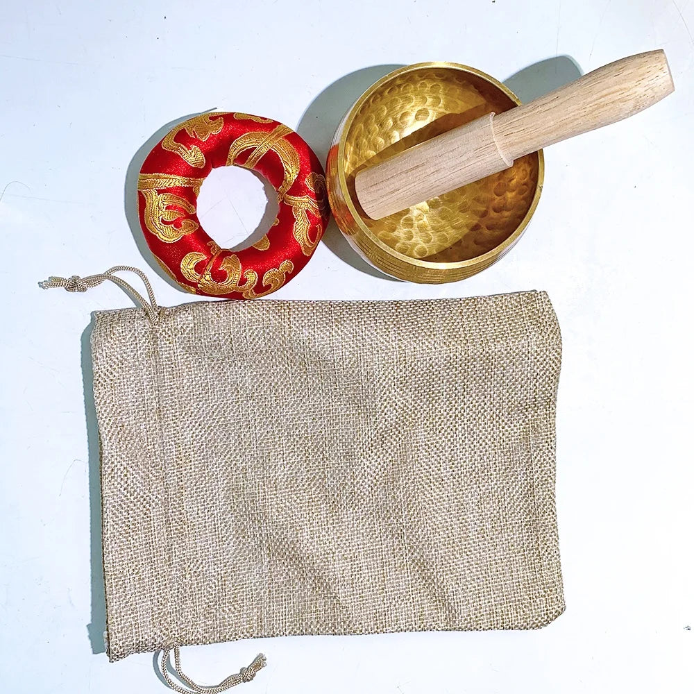 Singing Bowls Chakra Cheap Tibetan Custom Customizable 3 Inch Nepalese Gold Yoga Klangschale Handmade Healing Nepal Moon