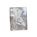 Wholesale Custom Mother of Pearl Shell Jesus Charm Pendant Jewelry Accessory for Christian