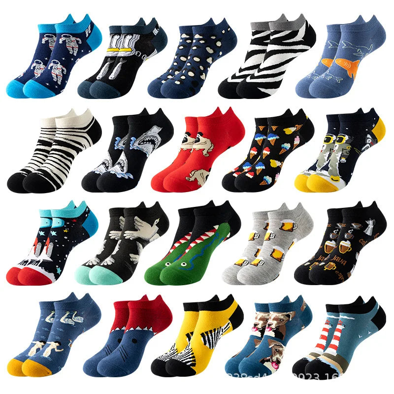 Cotton Summer Color Spring Sweet  Women Socks Funny Fashion Ankle  Women Socks