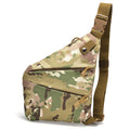 Outdoor One-shoulder Fan Tactical Chest Bag Unisex Waterproof Wear-resistant Polyester Portable Mountaineering Bag