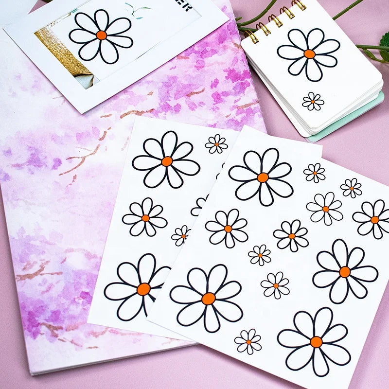 Custom High Quality Kiss Cut Vinyl Sticker Sheet