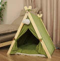 IVY Portable Pet Tent Bed Dog Cat Tent Indoor Waterproof  Breathable Outdoor Tent Suitable for Cat Puppy Bunny and Small Animal