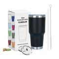 30 oz Double Wall Stainless Steel Tumbler Leakproof Travel Mug with Vacuum Insulation Hot Cold Drinkware for Gift Cup