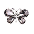 Luxury Insect Brooch Pin Elegant Acrylic Butterfly Brooch Lady's Wedding Clothes Decor Alloy-Jewelry Accessory Great Gift Idea