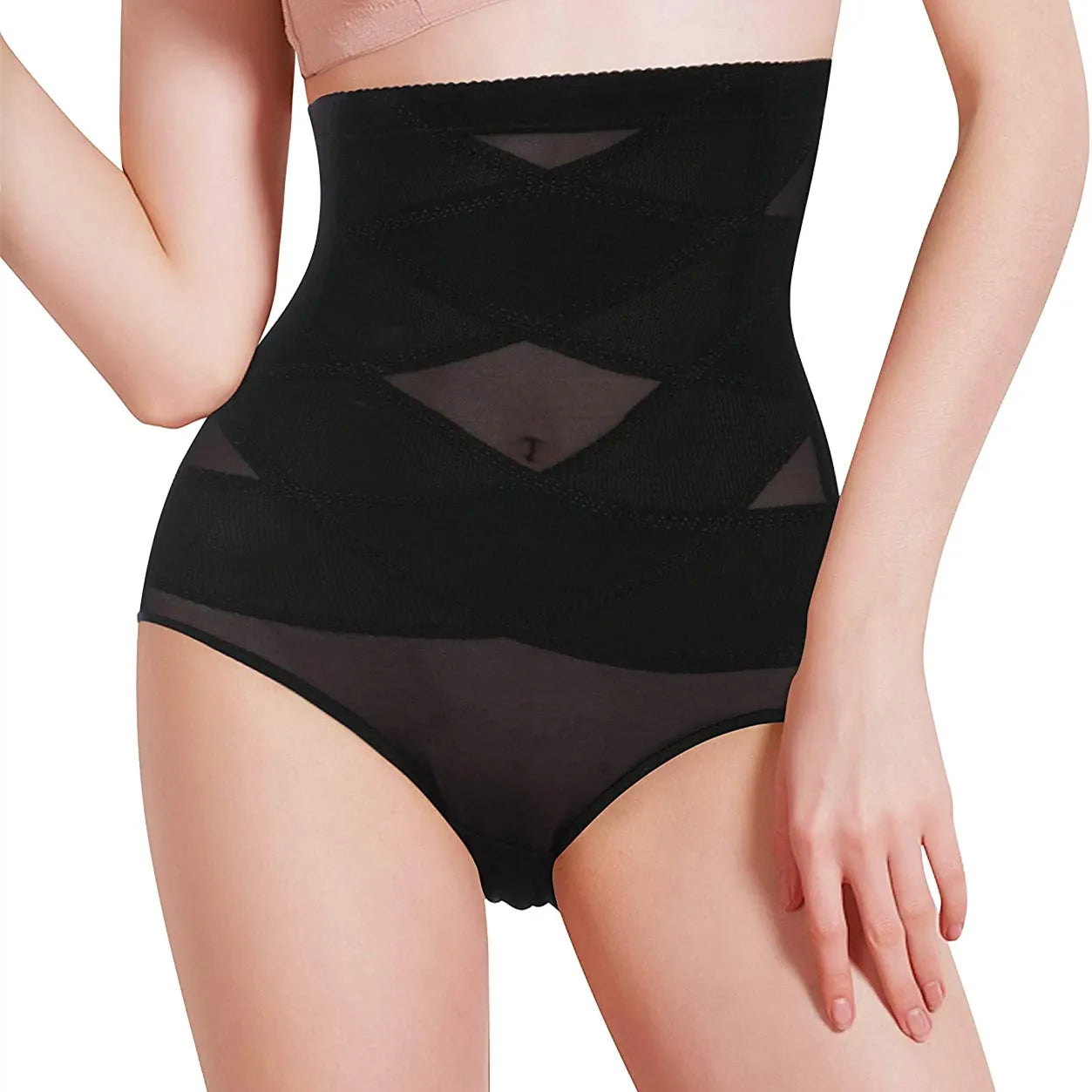 Women Butt Lifter Breathable Shapewear High Waist Double Tummy Control Waist Trainer Body Shaper ODM