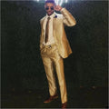 Men Suits 2 Pcs Gold Satin Shawl Lapel Wedding Groom Blazer Wear Business Blazer Tuxedos Terno Casual Costume Home