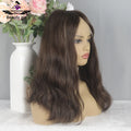 Natural Looking Invisible Lace Frontal Jewish Wigs Silk or Skin #60 Blonde Highlights Kosher Wig Jewish Wigs