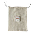 Eco-Friendly 20x25cm Natural Net Drawstring Fruits Pouch Cotton Mesh Produce Bags for Shopping