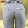 SGL Custom Equestrian Clothing Equestrian Suppliers Full Seat Silicone Jodhpurs Customize Breeches With Pocket for Ladies