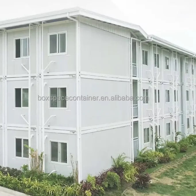 3 Bedroom Portable House Design Ready Made Container House for Sale in Malaysia Customized Layout Prefabricate 2 Storey House