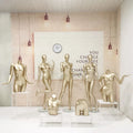 Gold Color Lingerie Female Mannequin Price