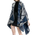 MIO New Design Women's Winter Vintage Scarves Blanket Shawl Cardigan Coat Wrap Top Shawls