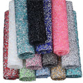 Hot Sales Shiny Resin Crystal Rhinestone Sticker Sheet DIY Diamond Crystal Mesh for Car Decoration Flatback Motif Garments