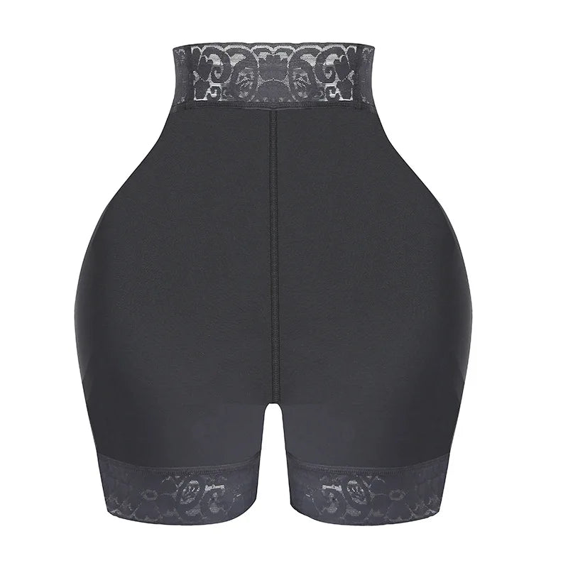 Lace Hip Lifting Postpartum Shaped Underwear with No Traces and Strong Large Waist Tight Pants