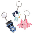 3d Pvc Key Chains Personalized Wholesale Custom Cute Logo Soft Rubber Keychains for Promotion