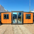 Prefab Container House with Toilet - Foldable Mobile Home for Outdoor