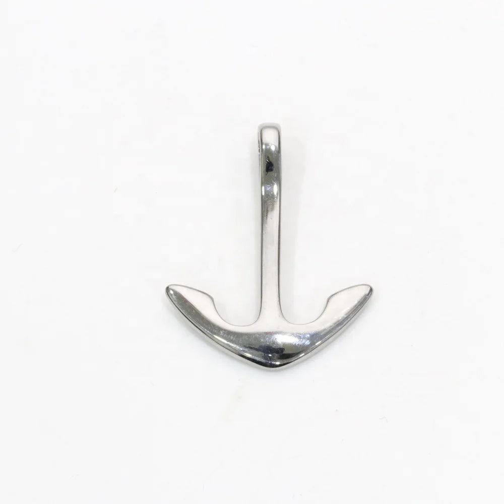 Wholesale TY Brand Stainless Steel DIY Jewelry Making Accessories Anchor Shape Pendant Charm From Guangdong