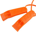 Lanyard Hanging 100 Dbs SportsTraining Outdoor Rescue Best Plastic Survival Safety Whistle