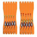 New 5pcs/set Texas Rig Set for Bass Fishing Carolina Rig Kit Fishing Tackle Fishhooks Carp Fishing Hair Rigs