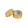 5g Gold Aluminum Cans Manufacturers Soap Lip Balm Cosmetic Candle Containers Spice Jar Metal Aluminum Tin Cans with Screw Cap