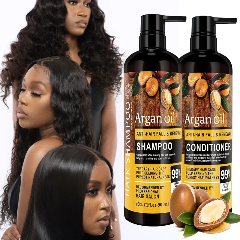 Factory Direct Sale Natural Organic Ginger Argan Oil Thicker Biotin Anti Loss Fast Hair Growth Shampoo Men Women Bath Supplies