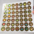 Free Design 3d Sticker Security Custom Printing 3d Hologram Roll Label Stickers 3d Sticker Roll
