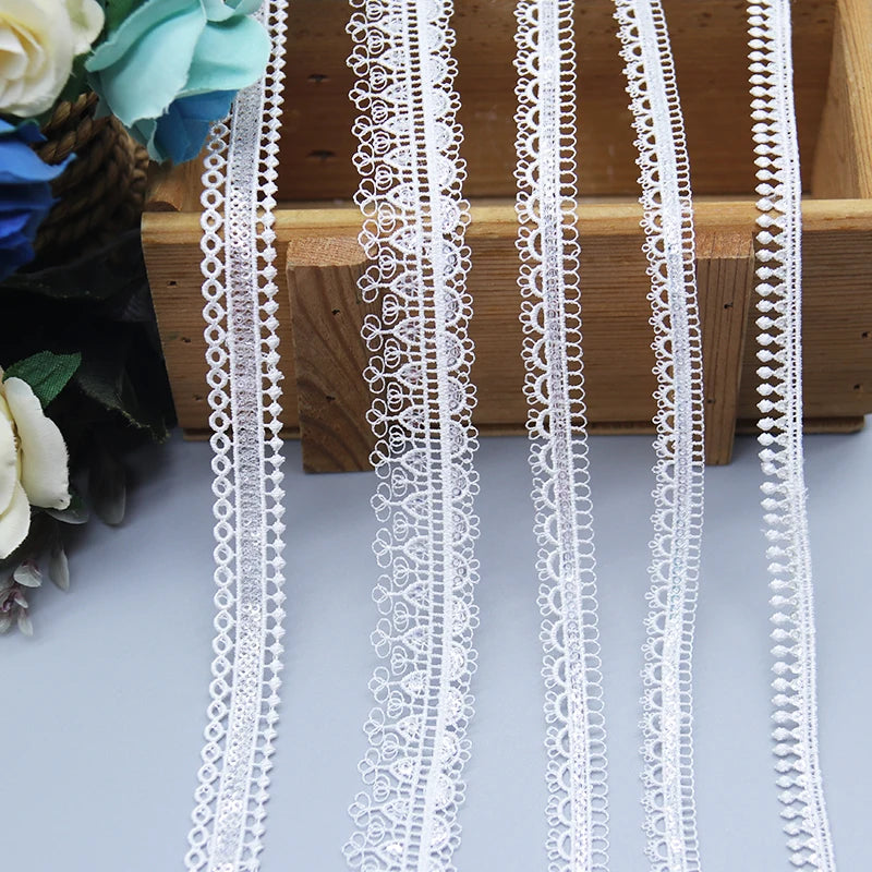 2024 Newest Sequin Luxury French Lace Trim Polyester Lace Trimming for Dress