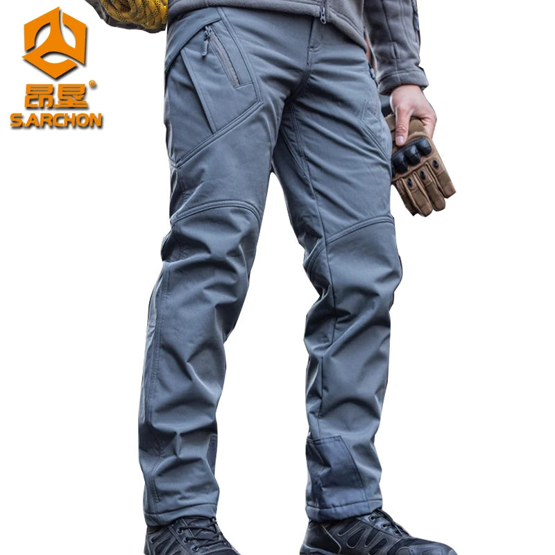 Wholesale IX9 Infrared Heat Reflective Warm Tactical Cargo Pants Men's Trousers Outdoor Hiking Celana Panjang Pria