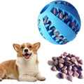 Wholesale Pet Chew Toys Dog Teething Balls Pet Feeder Squeaky Food Ball Dog Interactive Training Toys for Aggressive Chewer