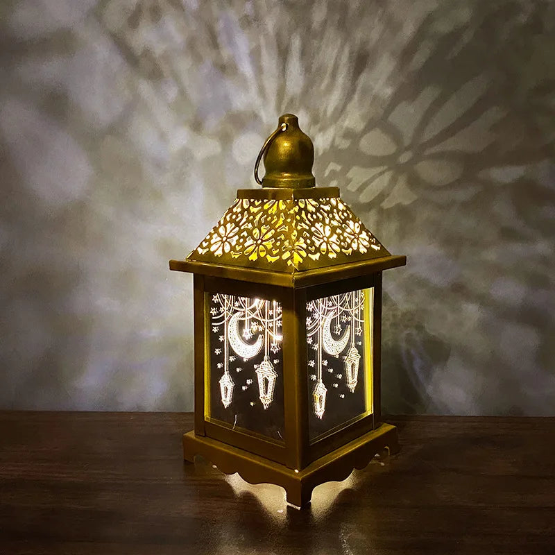 Ramadan Lantern Ramadan Craft Decorations Eid Mubarak Ramadan Party Light Outdoor Wall Lamps Lantern