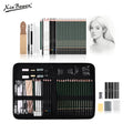 Xin Bowen Wholesale Sketch Pencil Set with Eraser/pencil Extender/paper Eraser and Other Art Supplies for Painting Pencil Set