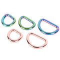 Various Color 3.8mm Thickness Metal d Ring Handbag Accessories Belt Buckle d Ring