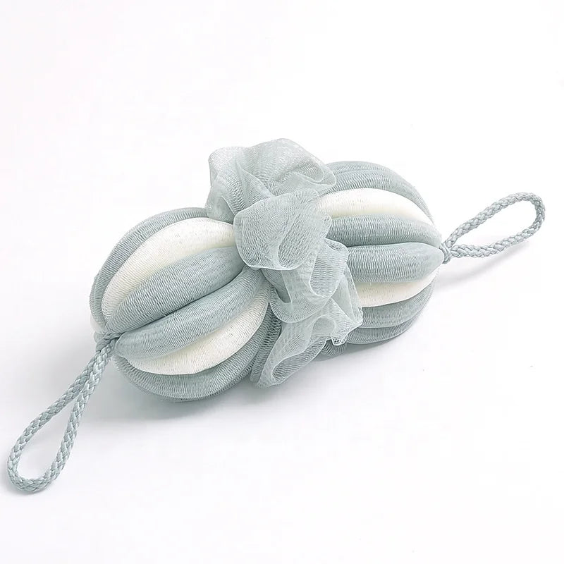 Hot Selling  Scrubber Back Exfoliating Mesh Bath Brush Long Loofah Bath Sponge Brush