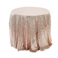 China Table Cloth Manufacturer Wedding Decoration 132 Inch Sequin Table Cloth for Wedding Banquet