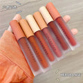 HERORANGE FLUFFY LIP GLAZE  Natural Beauty Series Silky and Foggy Lip Glaze Liquid Lipstick