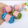 Metallic T-shirt Yarn for Hand Knitting Crochet Polyester Metal Texture T-shirt Yarn