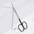 Cuticle Nail Scissor Stainless Steel Nail Scissors Nail Scissors Soft Grip