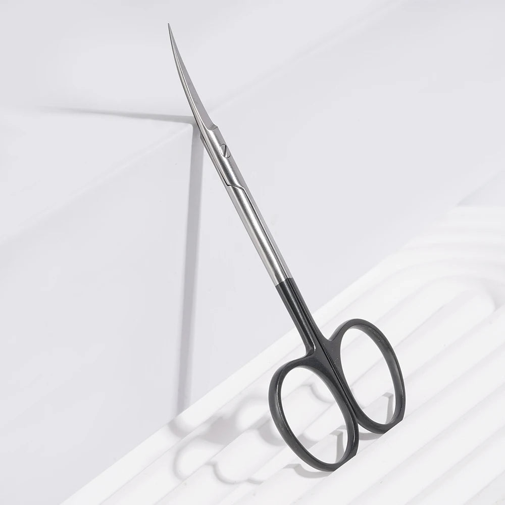 Cuticle Nail Scissor Stainless Steel Nail Scissors Nail Scissors Soft Grip