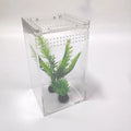 Magnetic 3x3x6 Inch Acrylic Reptile Terrarium Cage Tank Box