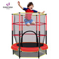 Factory Direct KidsTrampolines with Safety Nets Enclosures Indoor Plastic Fitness Trampoline for Outdoor Play